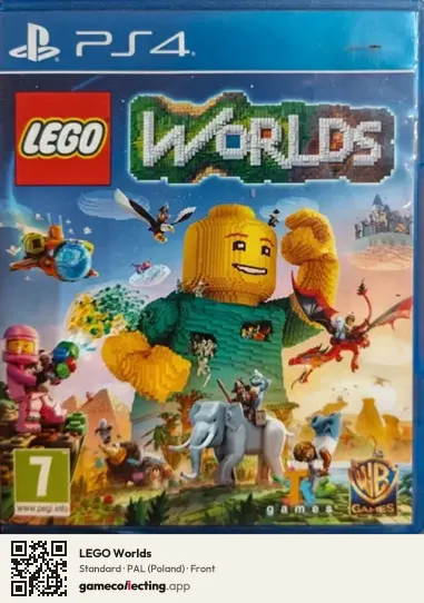 LEGO Worlds PlayStation 4, Poland box front