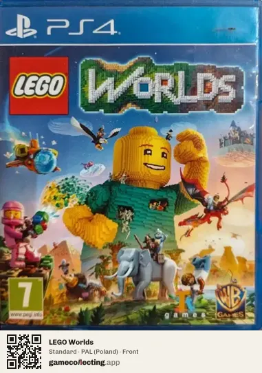 LEGO Worlds PlayStation 4, Poland box front