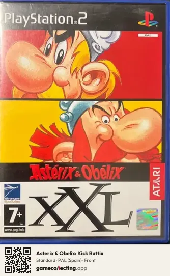 Asterix & Obelix: Kick Buttix PlayStation 2, Spain box front