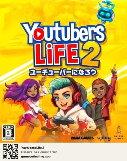 Youtubers Life 2 PlayStation 4, Asia box front