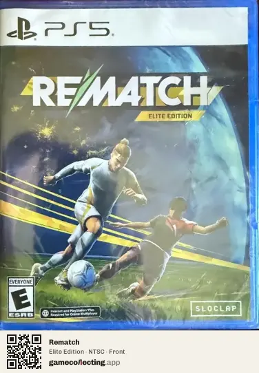 Rematch PlayStation 5, NTSC box front