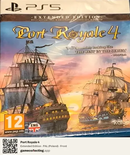 Port Royale 4 PlayStation 5, Poland box front