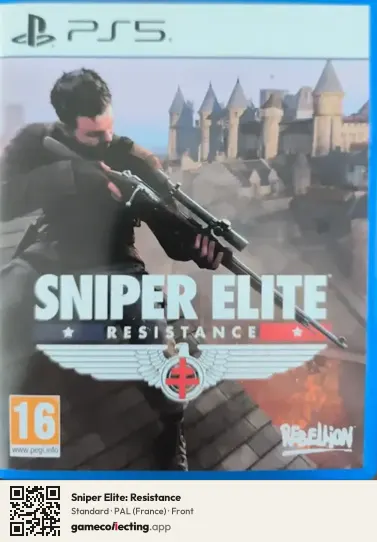 Sniper Elite: Resistance PlayStation 5, France box front