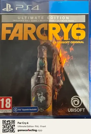 Far Cry 6 PlayStation 4, PAL box front