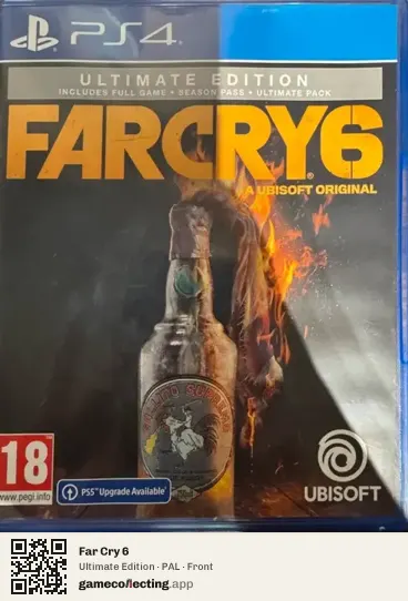 Far Cry 6 PlayStation 4, PAL box front