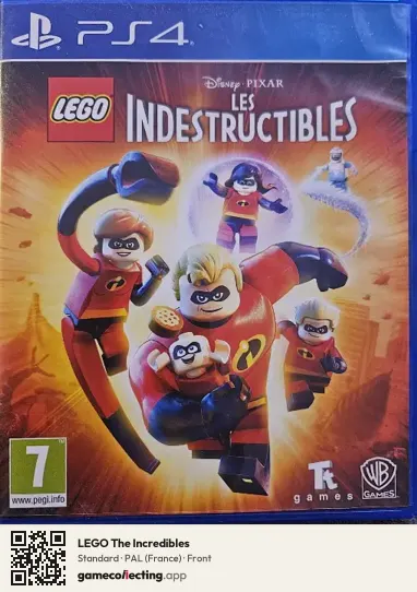 LEGO The Incredibles PlayStation 4, France box front
