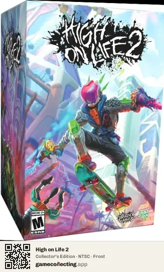 High on Life 2 PlayStation 5, NTSC box front