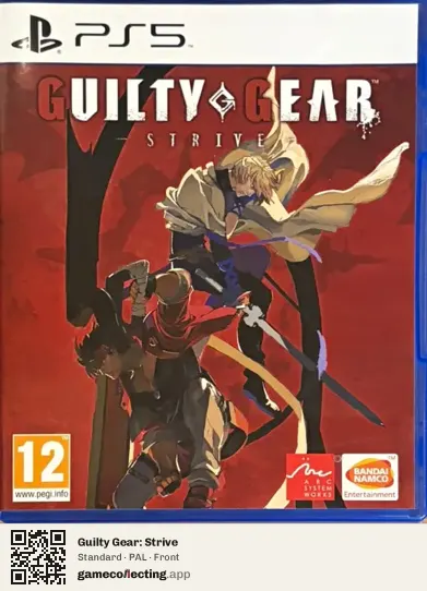 Guilty Gear: Strive PlayStation 5, PAL box front