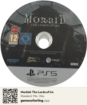 Morbid: The Lords of Ire PlayStation 5, PAL disc