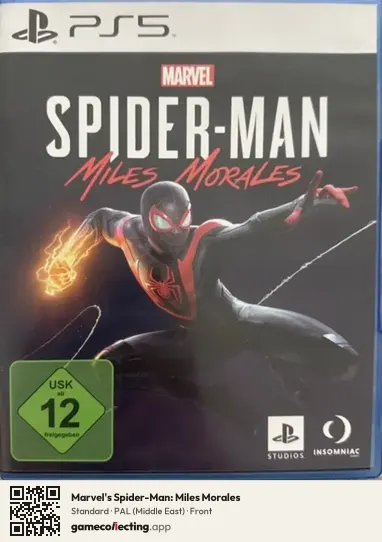 Marvel's Spider-Man: Miles Morales PlayStation 5, Middle East box front