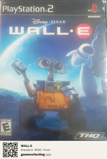 WALL-E PlayStation 2, NTSC box front