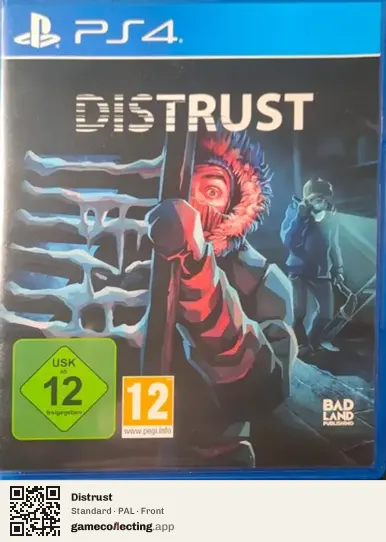 Distrust PlayStation 4, PAL box front