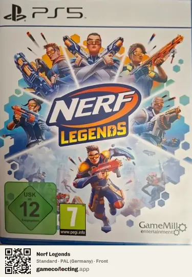 Nerf Legends PlayStation 5, Germany box front