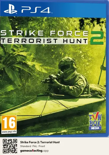 Strike Force 2: Terrorist Hunt PlayStation 4, PAL box front