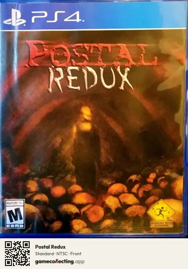 Postal Redux PlayStation 4, NTSC box front