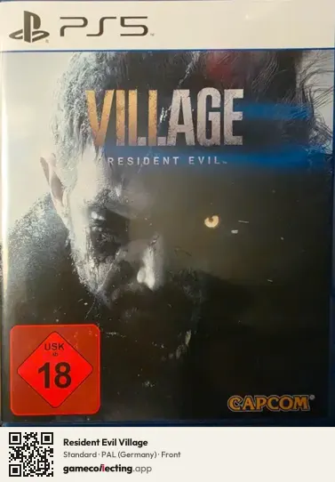 Resident Evil Village PlayStation 5, Germany box front