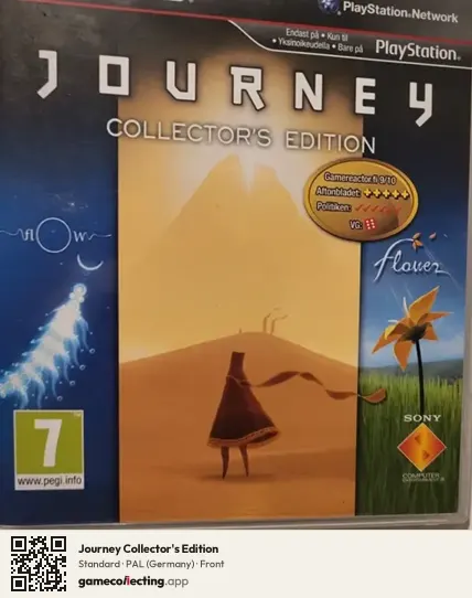 Journey Collector's Edition PlayStation 3, Germany box front