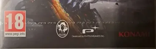 Metal Gear Rising: Revengeance, the PEGI square on its front
