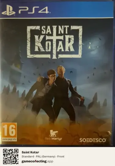 Saint Kotar PlayStation 4, Germany box front