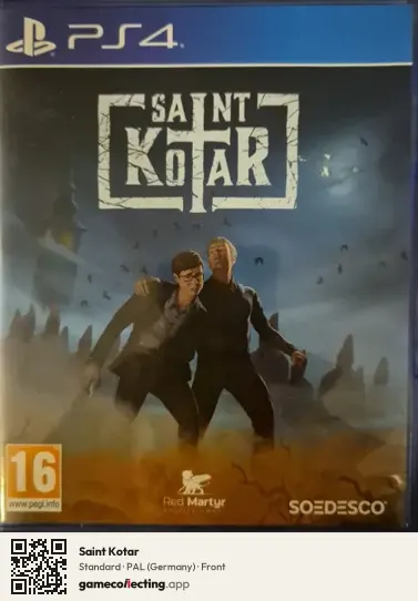 Saint Kotar PlayStation 4, Germany box front