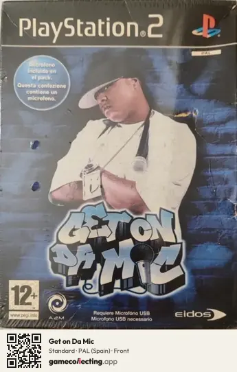 Get on Da Mic PlayStation 2, Spain box front