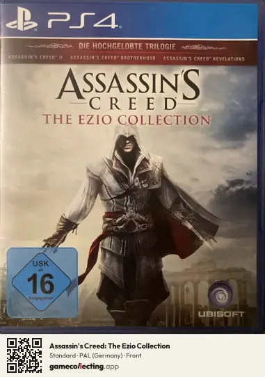 Assassin's Creed: The Ezio Collection PlayStation 4, Germany box front