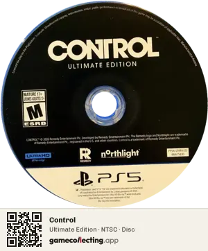 Control PlayStation 5, NTSC disc