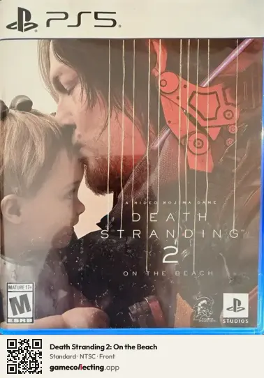 Death Stranding 2: On the Beach PlayStation 5, NTSC box front