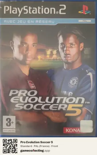 Pro Evolution Soccer 5 PlayStation 2, France box front