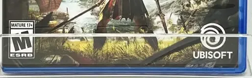 Assassin's Creed Odyssey, the ESRB box on its front