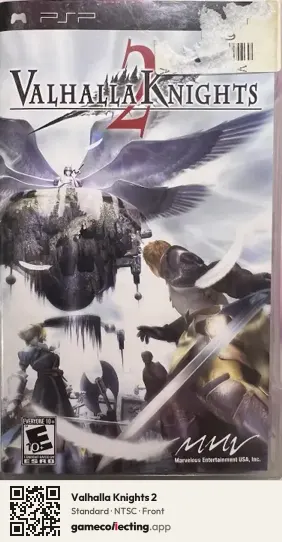 Valhalla Knights 2 PlayStation Portable, NTSC box front