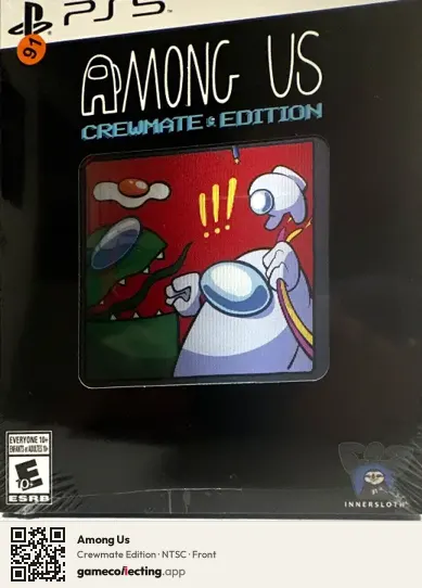 Among Us PlayStation 5, NTSC box front