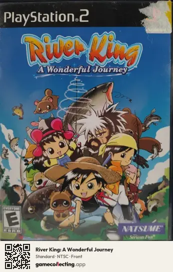 River King: A Wonderful Journey PlayStation 2, NTSC box front