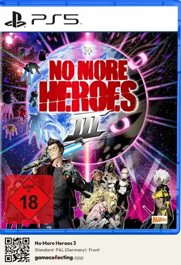 No More Heroes 3 PlayStation 5, Germany box front