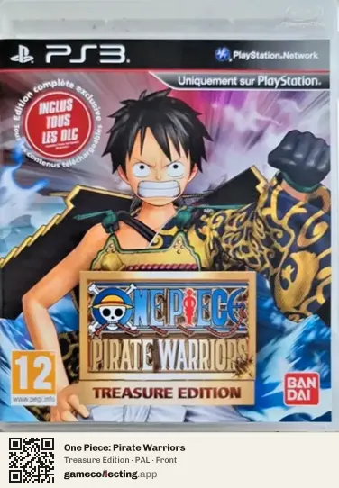 One Piece: Pirate Warriors PlayStation 3, PAL box front