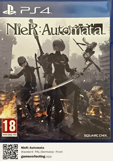 NieR: Automata PlayStation 4, Germany box front