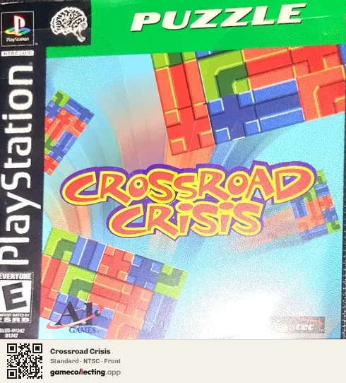 Crossroad Crisis PlayStation, NTSC box front