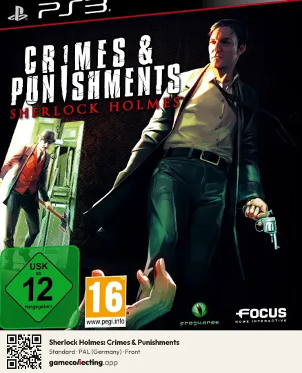Sherlock Holmes: Crimes & Punishments PlayStation 3, Germany box front