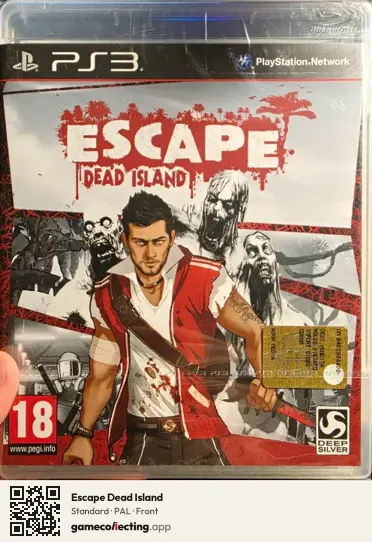 Escape Dead Island PlayStation 3, PAL box front