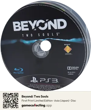 Beyond: Two Souls PlayStation 3, Asia disc