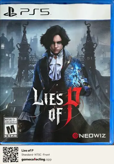 Lies of P PlayStation 5, NTSC box front