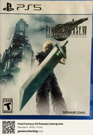 Final Fantasy VII Remake Intergrade PlayStation 5, NTSC box front