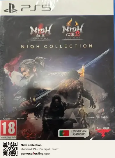 Nioh Collection PlayStation 5, Portugal box front