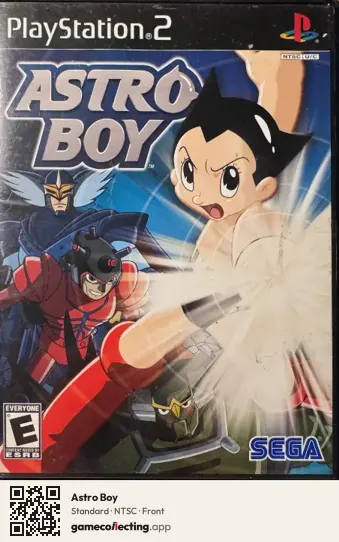 Astro Boy PlayStation 2, NTSC box front
