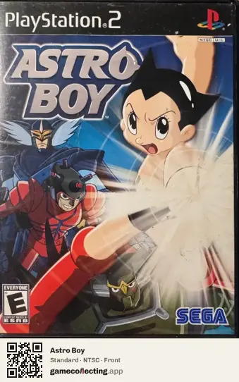 Astro Boy PlayStation 2, NTSC box front