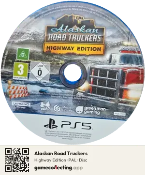 Alaskan Road Truckers PlayStation 5, PAL disc