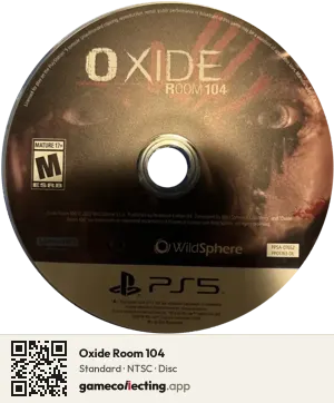 Oxide Room 104 PlayStation 5, NTSC disc