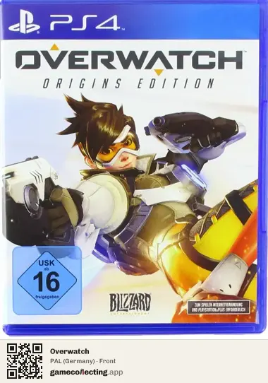 Overwatch PlayStation 4, Germany box front