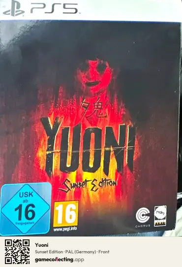 Yuoni PlayStation 5, Germany box front