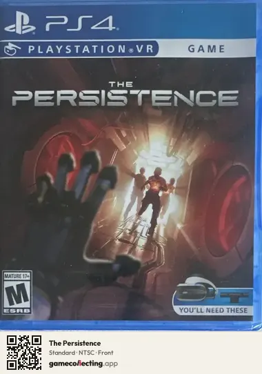 The Persistence PlayStation 4, NTSC box front